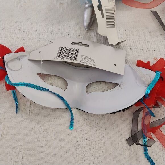 4 Masqerade Masks 3 Day Of The Dead And 1 Unicorn All New #C026 - Picture 8 of 12